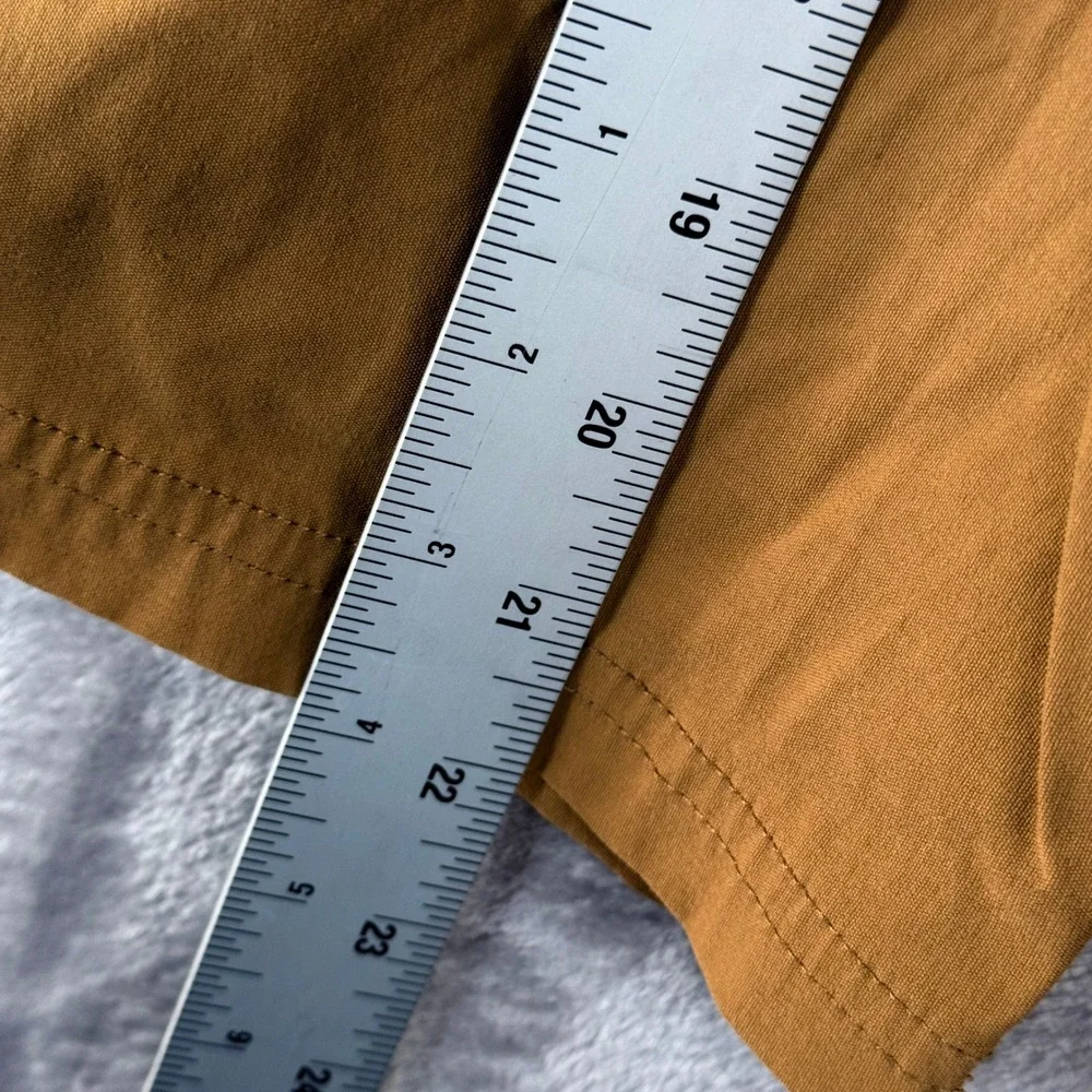 Orvis Cargo Shorts Mens‎ Size 40 Tan Ochre Hiking Outdoor Utility Belted